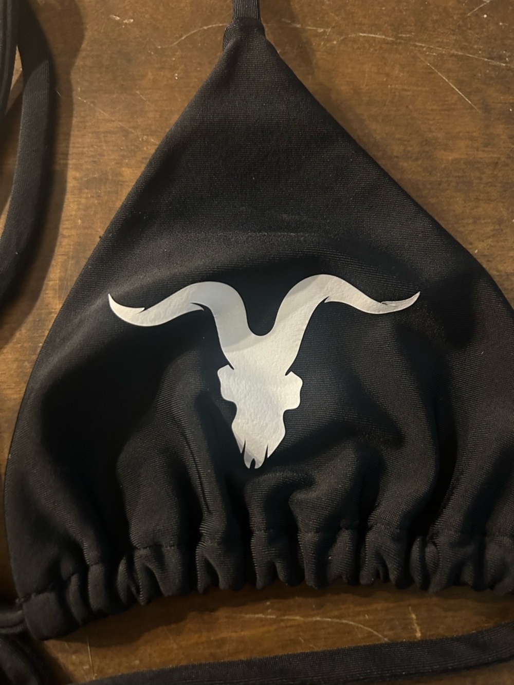 New no Tags Ignite Co by Dan Bilzerian Black & White Tri-Top Rio Bottom Bikini - Picture 10 of 13